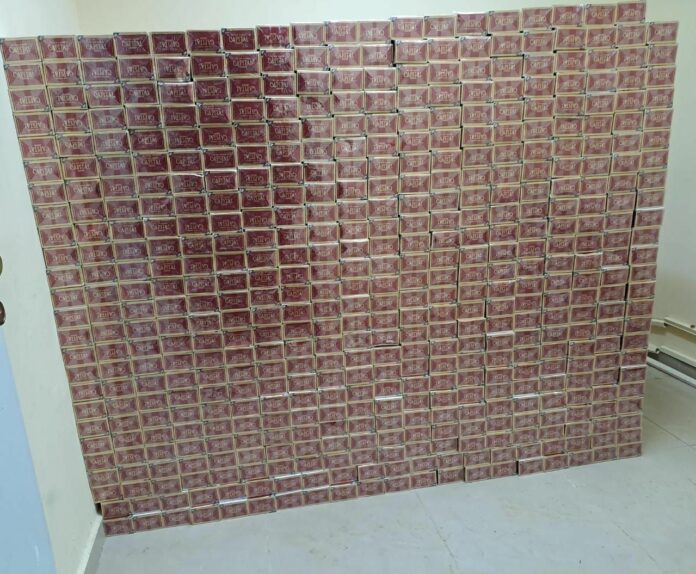 PN apresa chófer transportaba de contrabando cargamento cigarrillos valorado en más de RD$1 millón