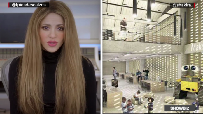 Mira cómo luce la escuela que construye Shakira en Colombia
