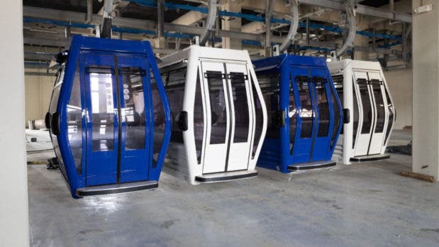 Teleferico de Los Alcarrizos A partir del sabado usuarios tendran