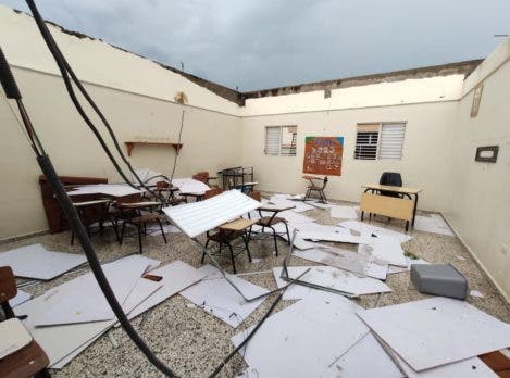 Ventarron afecta varias infraestructuras en Mao