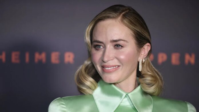 Emily Blunt revela que se está tomando un descanso de la actuación