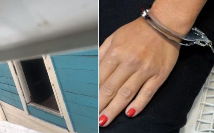 Apresan mujer fue grabada golpeando a su hijo en Santiago