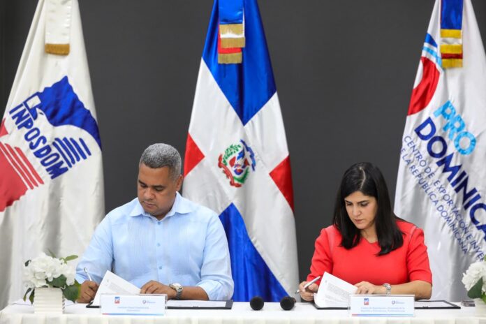 ProDominicana firma acuerdo con INPOSDOM a favor de la MiPymes