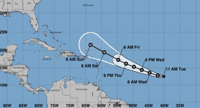 Depresión tropical 13 puede llegar a ser un huracán mayor
