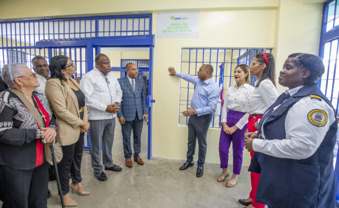Inauguran pabellón de la salud mental para reclusas de Najayo Mujeres