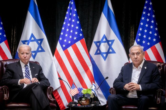 Biden y Netanyahu afirman que continuará la ayuda humanitaria a Gaza