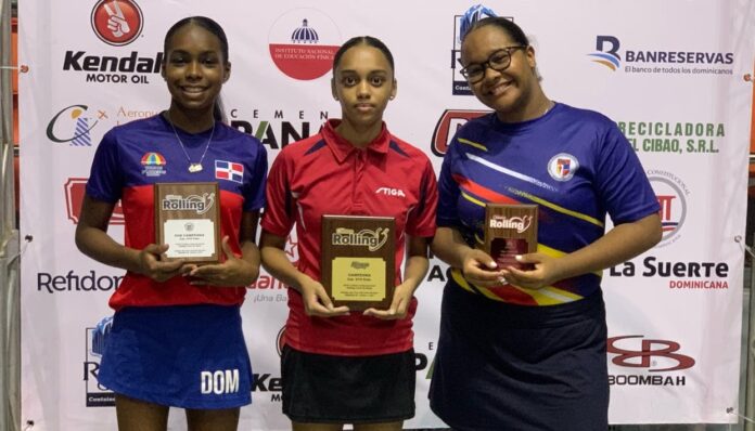 Rodríguez, Peña y Florimón ganan en tenis de mesa