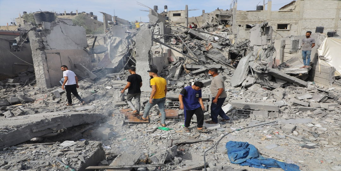 1699212975 126 Gaza denuncia un ataque israeli contra el campamento de refugiados