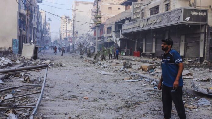 Asciende a casi 9,500 número de palestinos muertos en Gaza