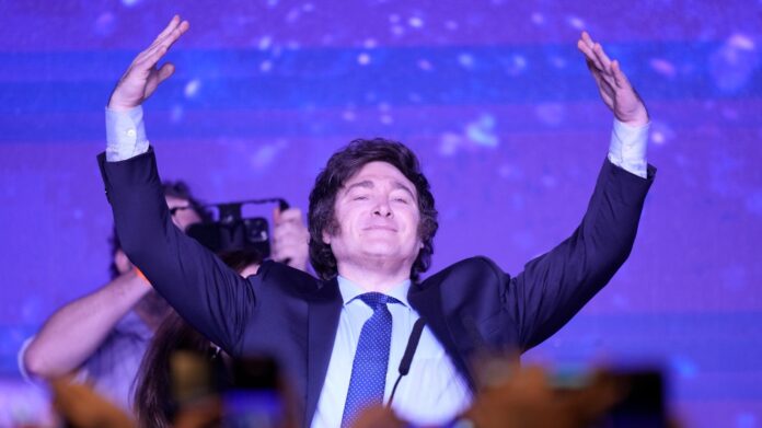 Javier Milei es electo como nuevo presidente de Argentina