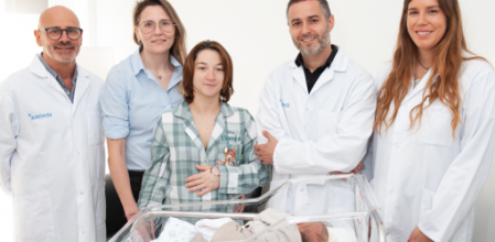 Nace en Espana el primer bebe de Europa gestado por