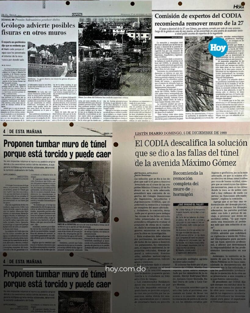 Osiris de Leon advirtio hace 24 anos fallo en estructura