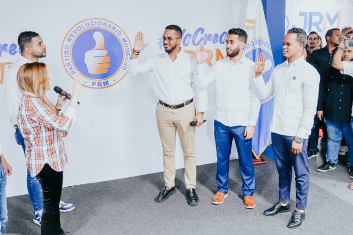 JRM juramenta a Rafael Jesús Féliz García como presidente en el Distrito Nacional