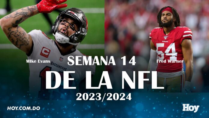 Semana 14 de la NFL 2023-2024: ¿Quiénes son los favoritos a ganar?