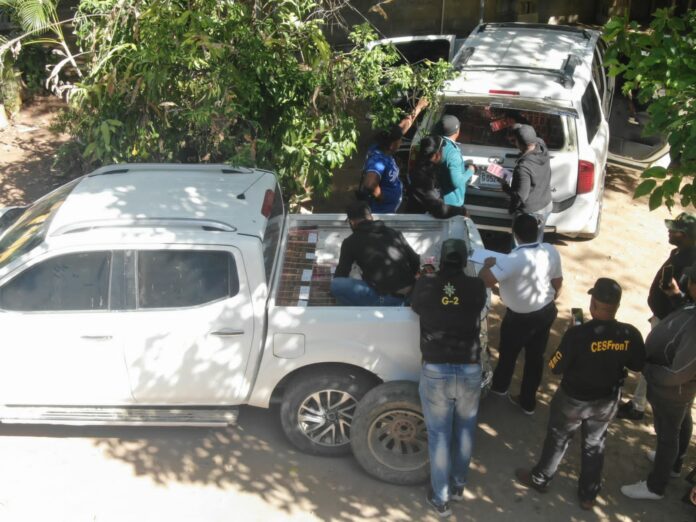 Cesfront y Ejército incautan casi 5 mil unidades de cigarrillos en hotel de Manzanillo