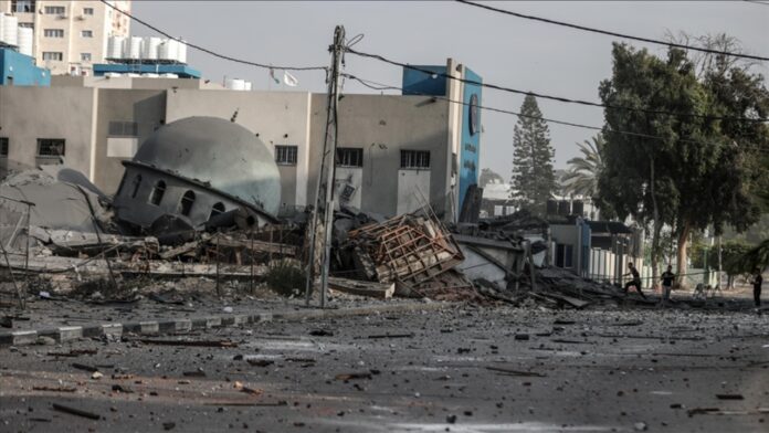 Hamás tacha bombardeo israelí que destruyó la Gran Mezquita de Gaza de «crimen atroz»