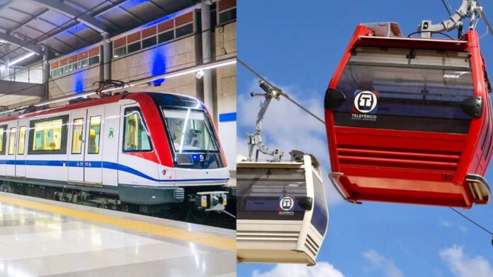 Horario del Metro y Teleférico de Santo Domingo en festividades de fin de año