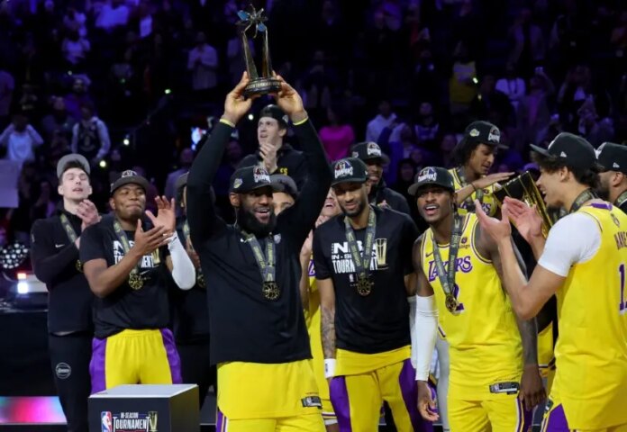 LeBron James, MVP primera Copa NBA