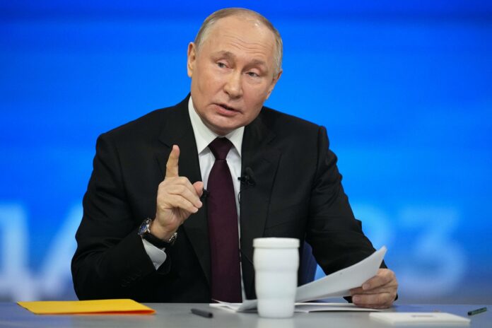 Putin dice que la paz llegará cuando Rusia alcance sus objetivos en Ucrania