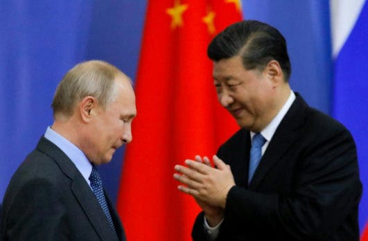 Vladimir Putin y Xi Jinping