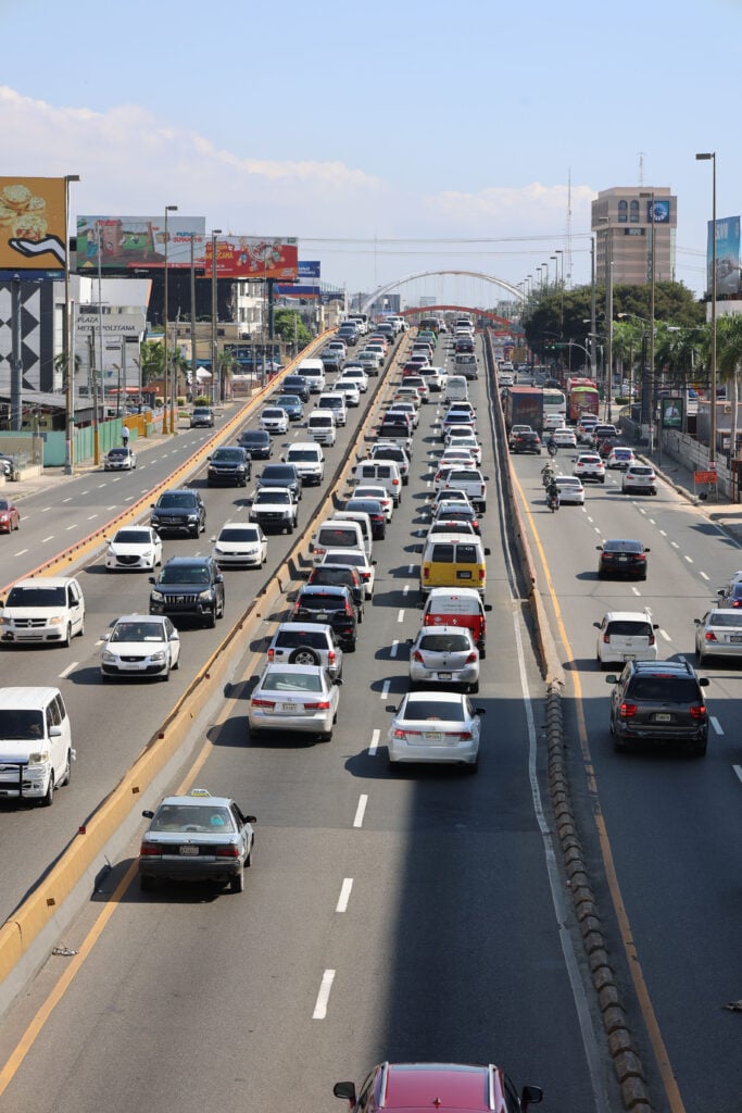 Transito suave en el DN pese a asueto de fin