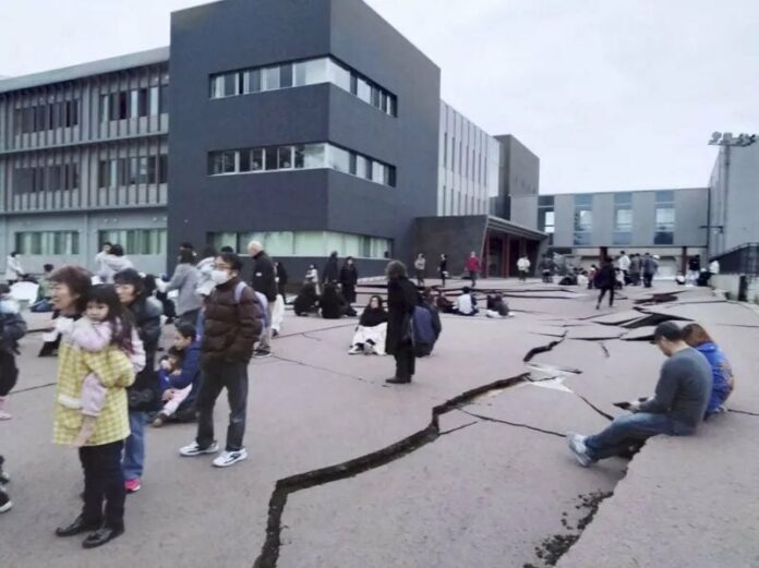 Así quedó Japón en Año Nuevo por el terremoto de magnitud 7,6