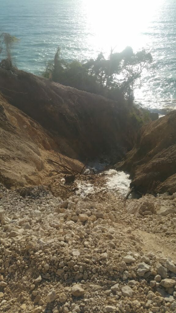 1706113394 773 ¿Cual fue la causa del nuevo derrumbe en la carretera
