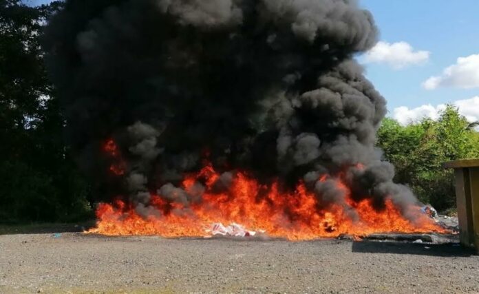 Incineran 389 kilogramos de drogas ocupadas en varios lugares del país