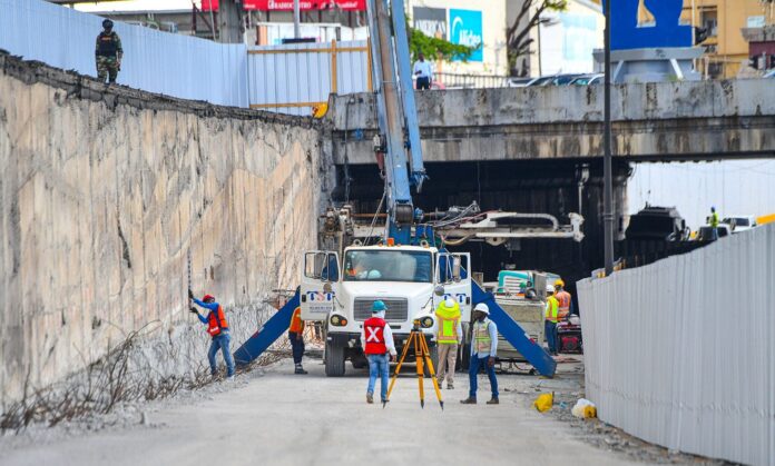Obras Públicas detalla cómo van los trabajos en desnivel de la 27 con Máximo Gómez