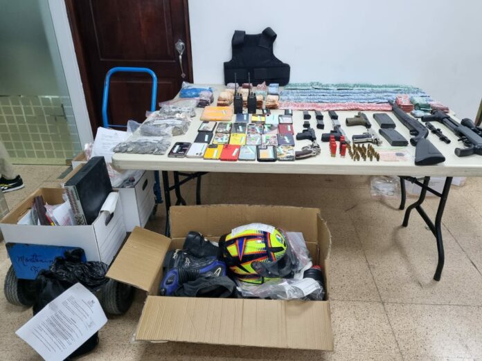 Policía y MP desmantelan estructura del crimen organizado que operaba desde Santiago