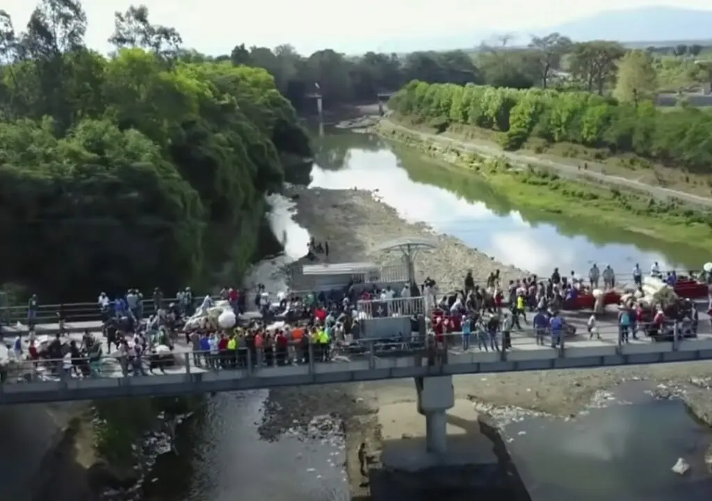 Colocan malla en paso fronterizo de Dajabon luego de la
