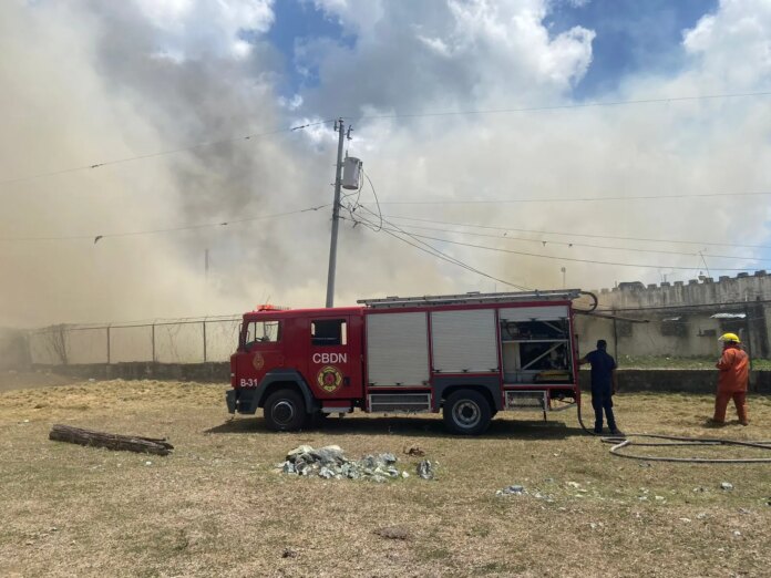 Video del incendio en cárcel La Victoria