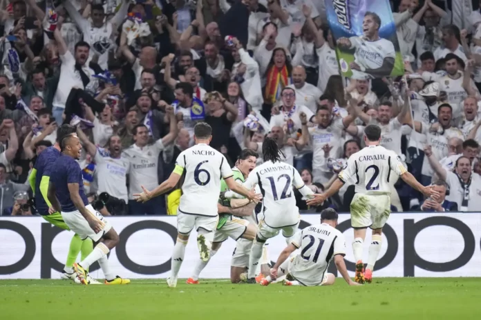 Real Madrid derrotó 2-1 al Bayern y clasificó a final de la Champions League