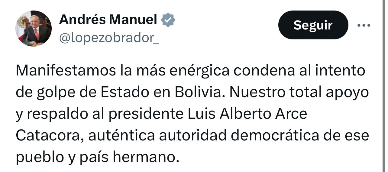 1719465792 668 Lideres mundiales condenan movimientos militares en intento de golpe en