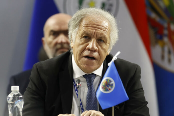 Almagro: “la OEA no permitirá el quebrantamiento del orden constitucional en Bolivia”