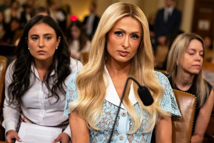 Paris Hilton se sincera en el Capitolio: “Abusaron sexualmente de mí y me obligaron a tomar medicamentos”