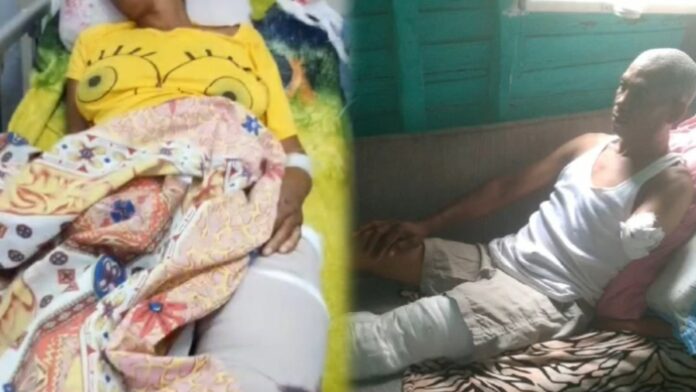 Piden ayuda para pareja de esposos tras sufrir accidente en San Cristóbal