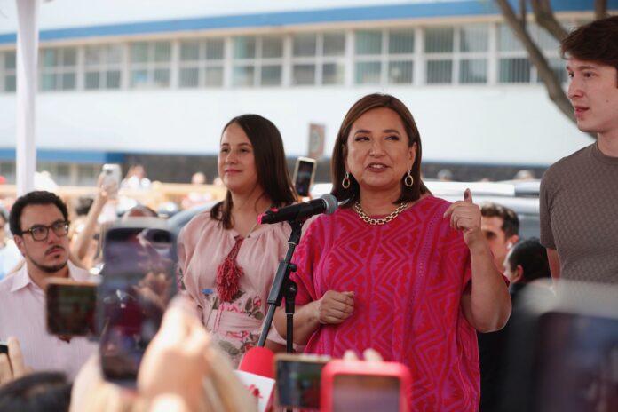 Xóchitl Gálvez llama a los mexicanos a votar sin miedo