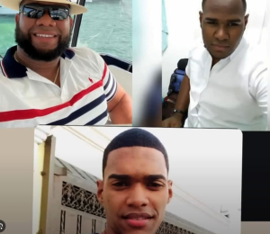 Sandro Miguel García, Nicolás Eladio Buten y Joel Emilio Rodríguez Silva.