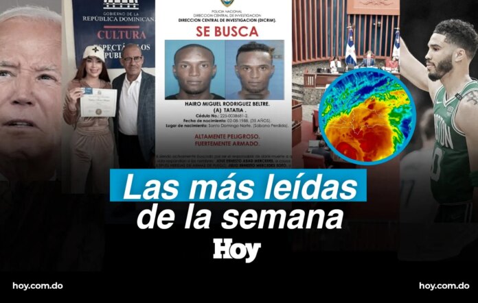 Beryl, Código Penal…: Las más leídas de la semana