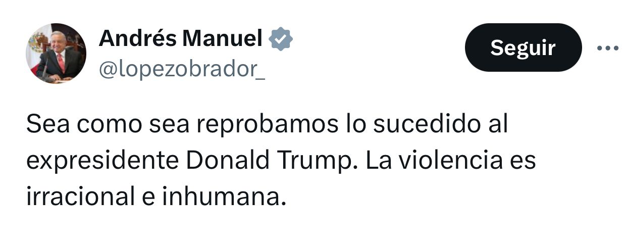 1720946231 126 Lideres mundiales expresan rechazo ante tiroteo en mitin de Trump