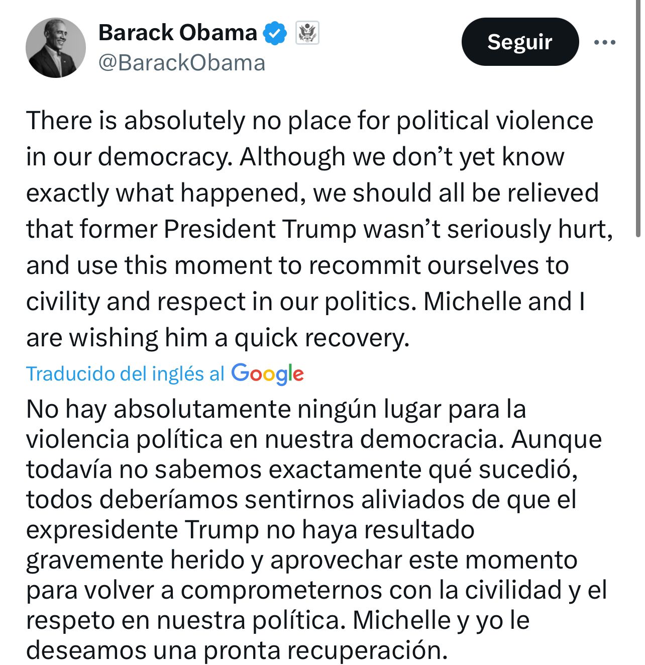 1720946231 159 Lideres mundiales expresan rechazo ante tiroteo en mitin de Trump