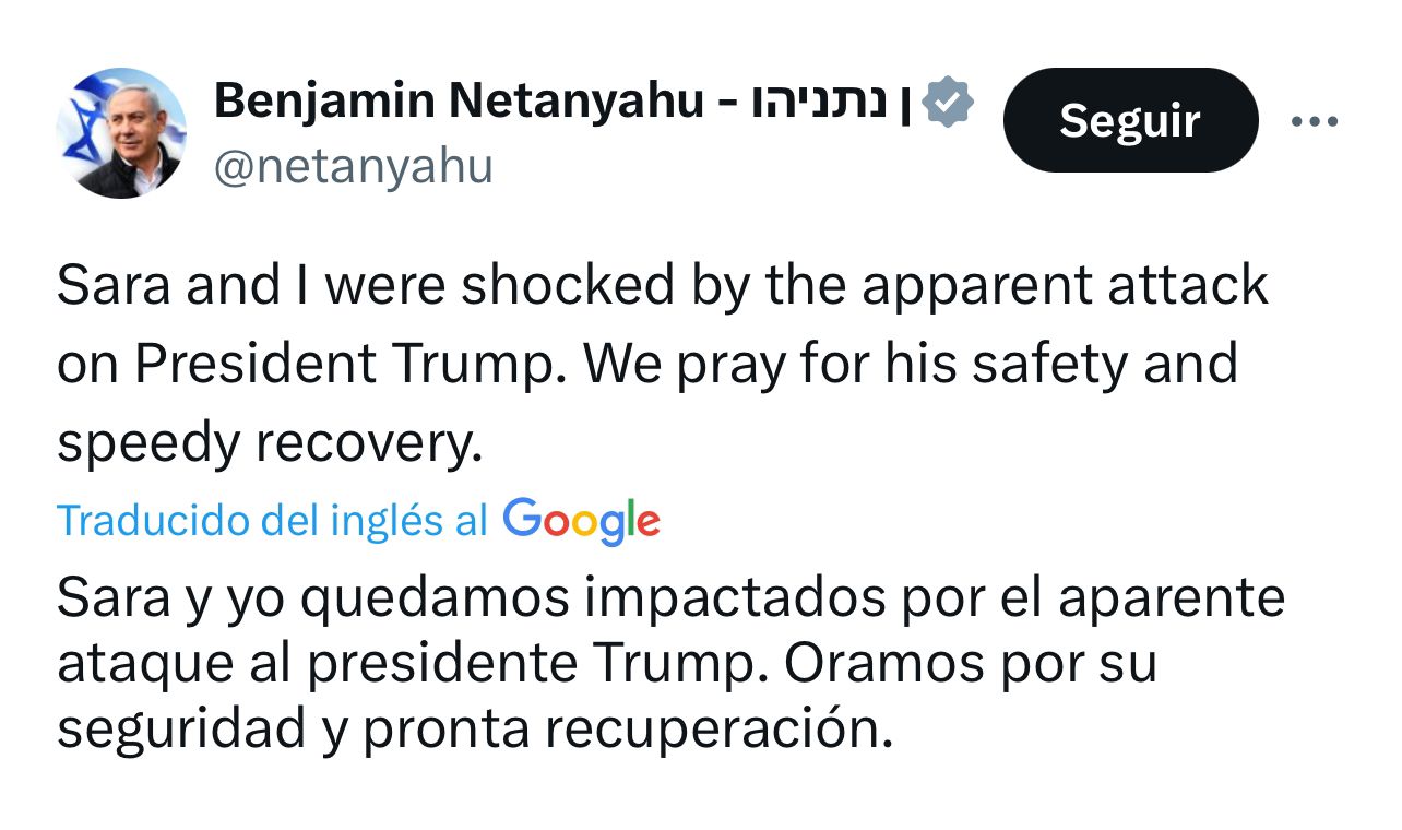 1720946231 175 Lideres mundiales expresan rechazo ante tiroteo en mitin de Trump