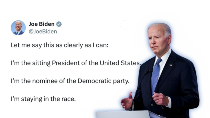 Joe Biden: “Soy el candidato del Partido Demócrata”