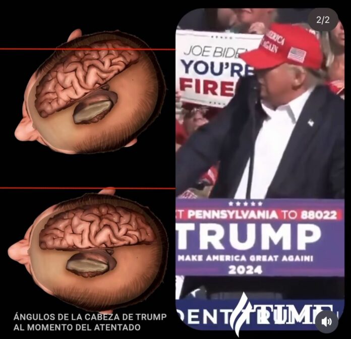 Ligero movimiento de cabeza salvó la vida a Donald Trump