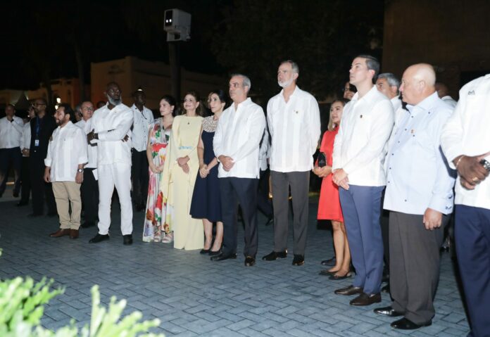 Abinader ofrece recepción a jefes de Estado y de Gobierno en la Fortaleza Ozama