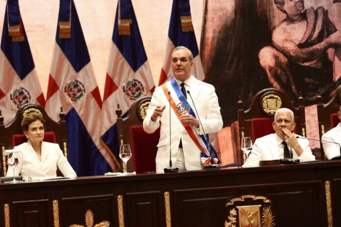 20 frases que dijo Luis Abinader en su discurso de juramentación 2024-2028
