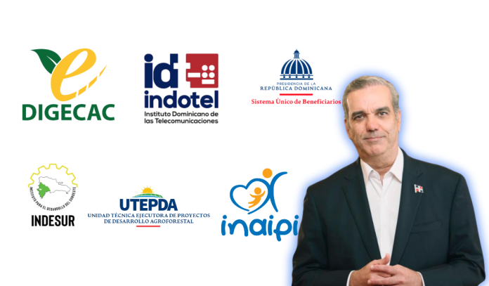 Abinader designa nuevos directores y viceministros en distintas entidades gubernamentales