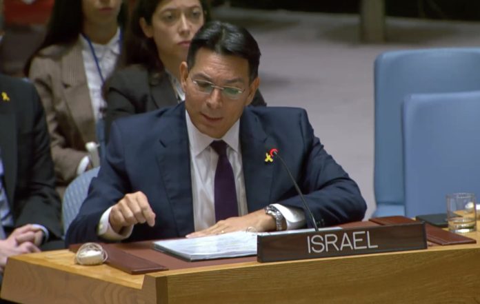 Nuevo embajador de Israel ante ONU llama a colega palestino “terrorista con traje”