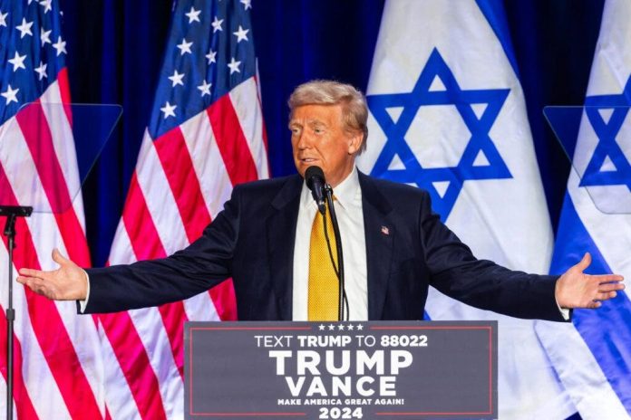 Trump dice que los judíos que voten por Harris deberían “examinarse de la cabeza»  